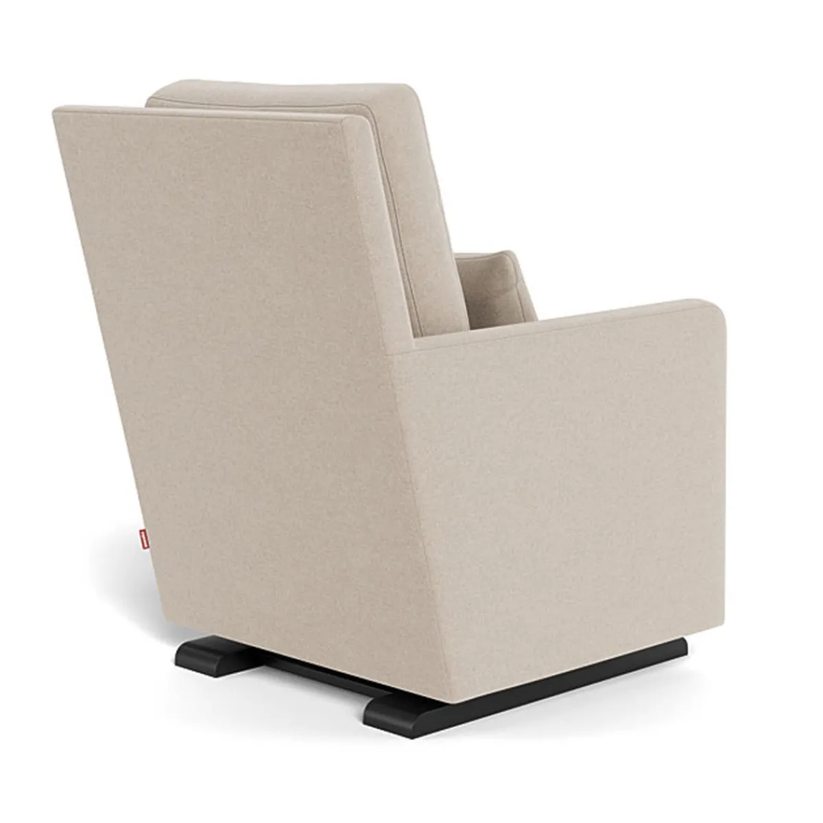 Gliders-Monte Design Como Glider - Wool Fabric with Espresso Base
