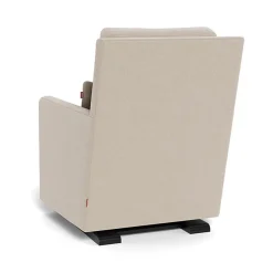Gliders-Monte Design Como Glider - Wool Fabric with Espresso Base