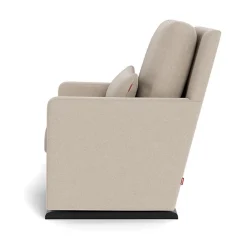 Gliders-Monte Design Como Glider - Wool Fabric with Espresso Base