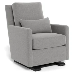 Gliders-Monte Design Como Glider - Wool Fabric with Espresso Base