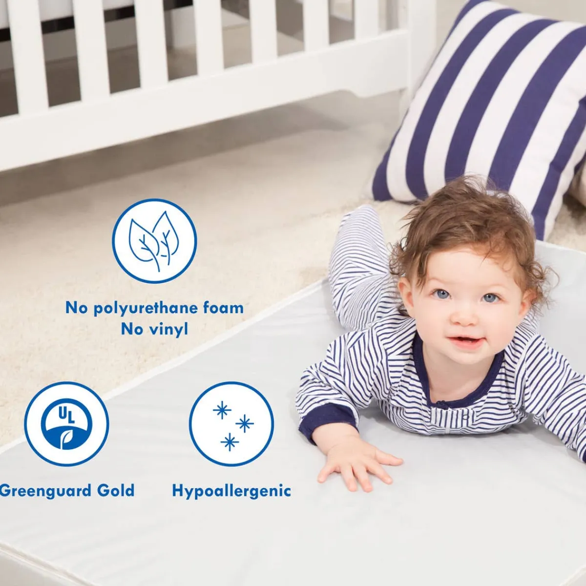 Crib Mattresses-DaVinci Complete Slumber Crib & Toddler Mattress
