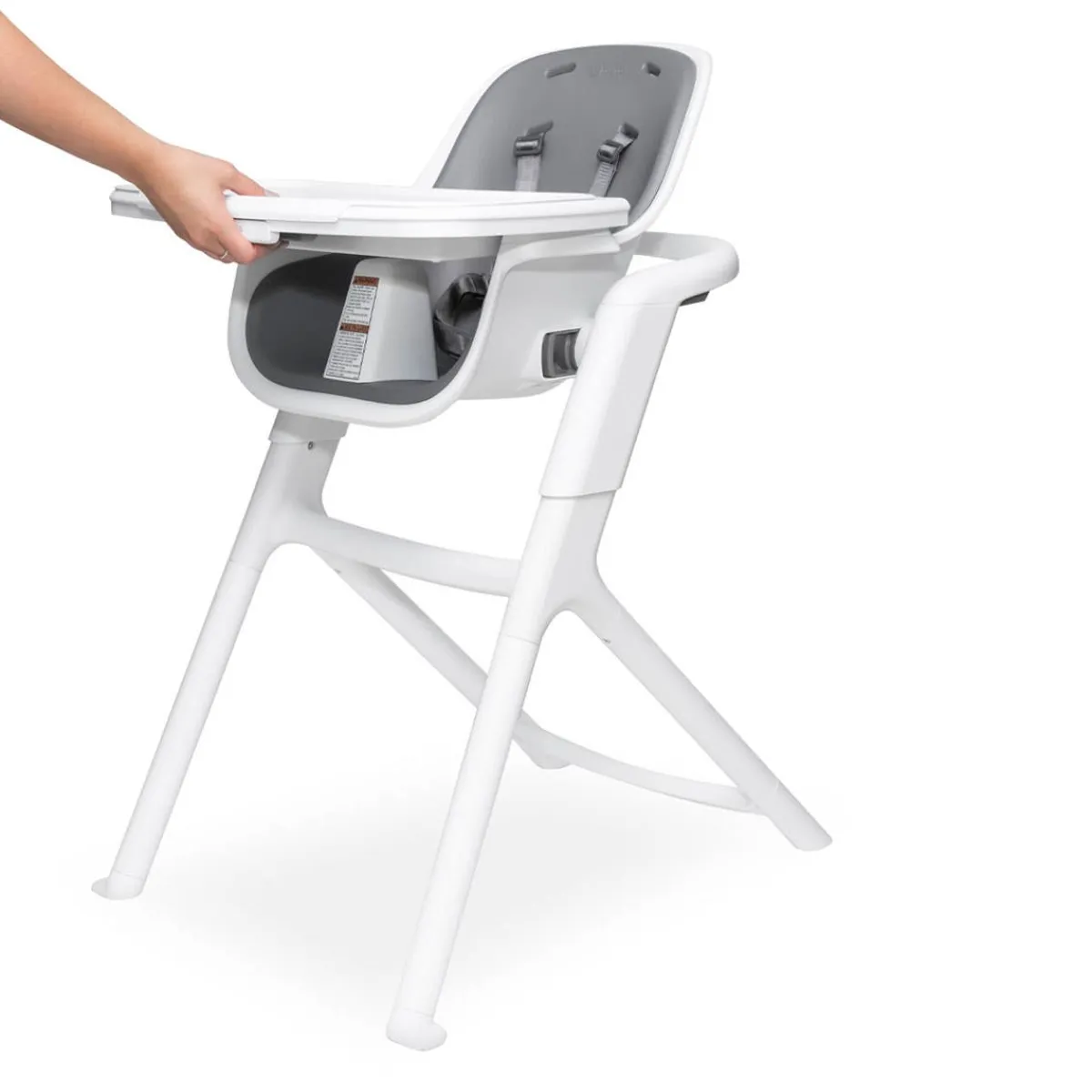 High Chairs & Boosters|Highchairs + Boosters-4moms Connect High Chair White