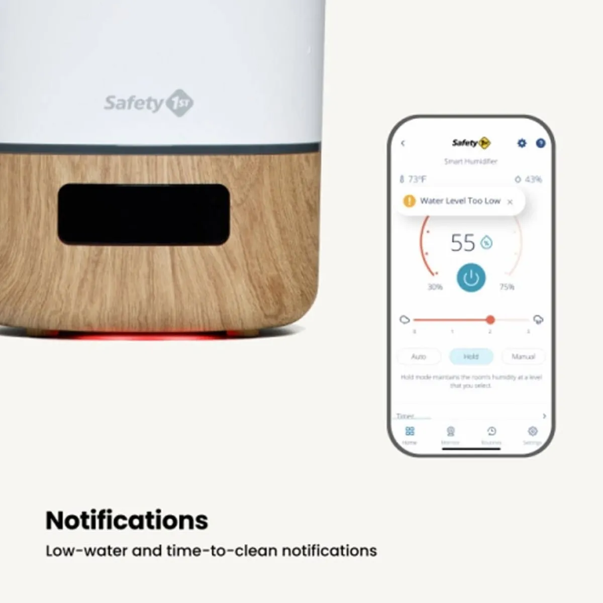 Humidifers-Safety 1st Connected Smart Humidifier