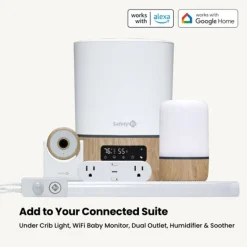 Sound + Light Machines-Safety 1st Connected Smart Soother with Light & Sound
