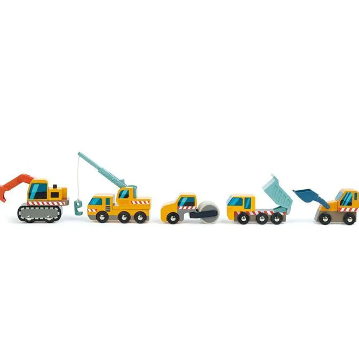 Cars + Trucks|Pretend Play-Tender Leaf Toys Construction Site