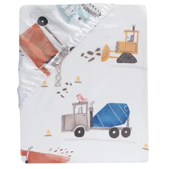 Crib Bedding Sets-Bedtime Original Construction Zone 3 Piece Crib Set