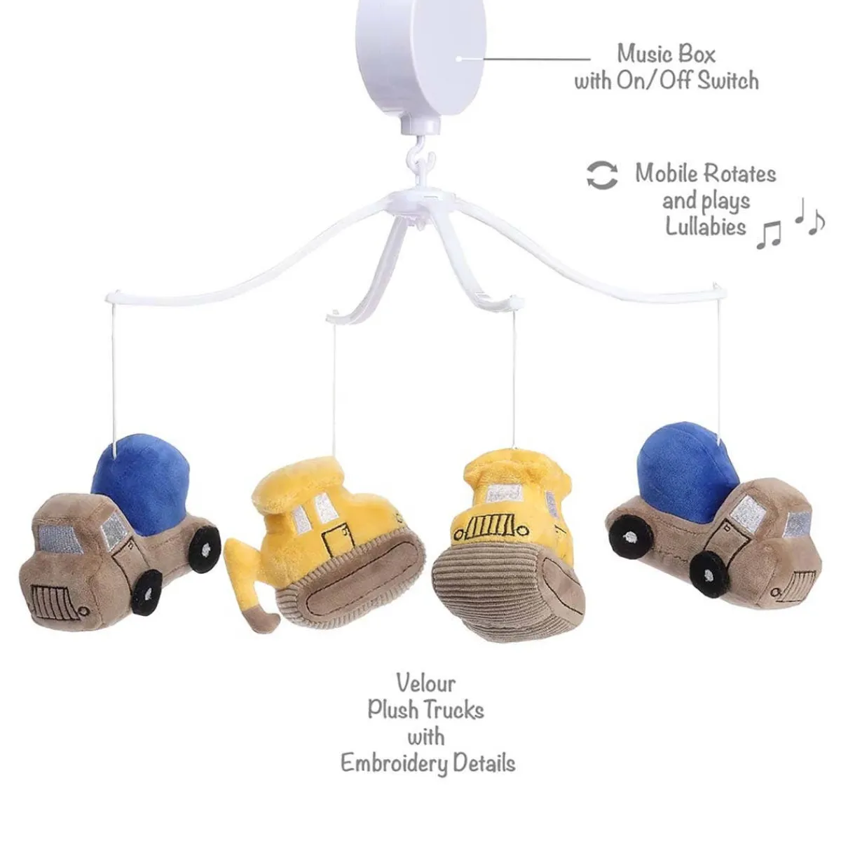 Mobiles-Bedtime Original Construction Zone Musical Mobile