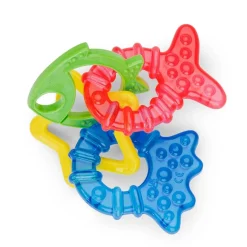 Teethers|Pacifiers + Clips-Baby Einstein Cool Critters Teether Toy Set