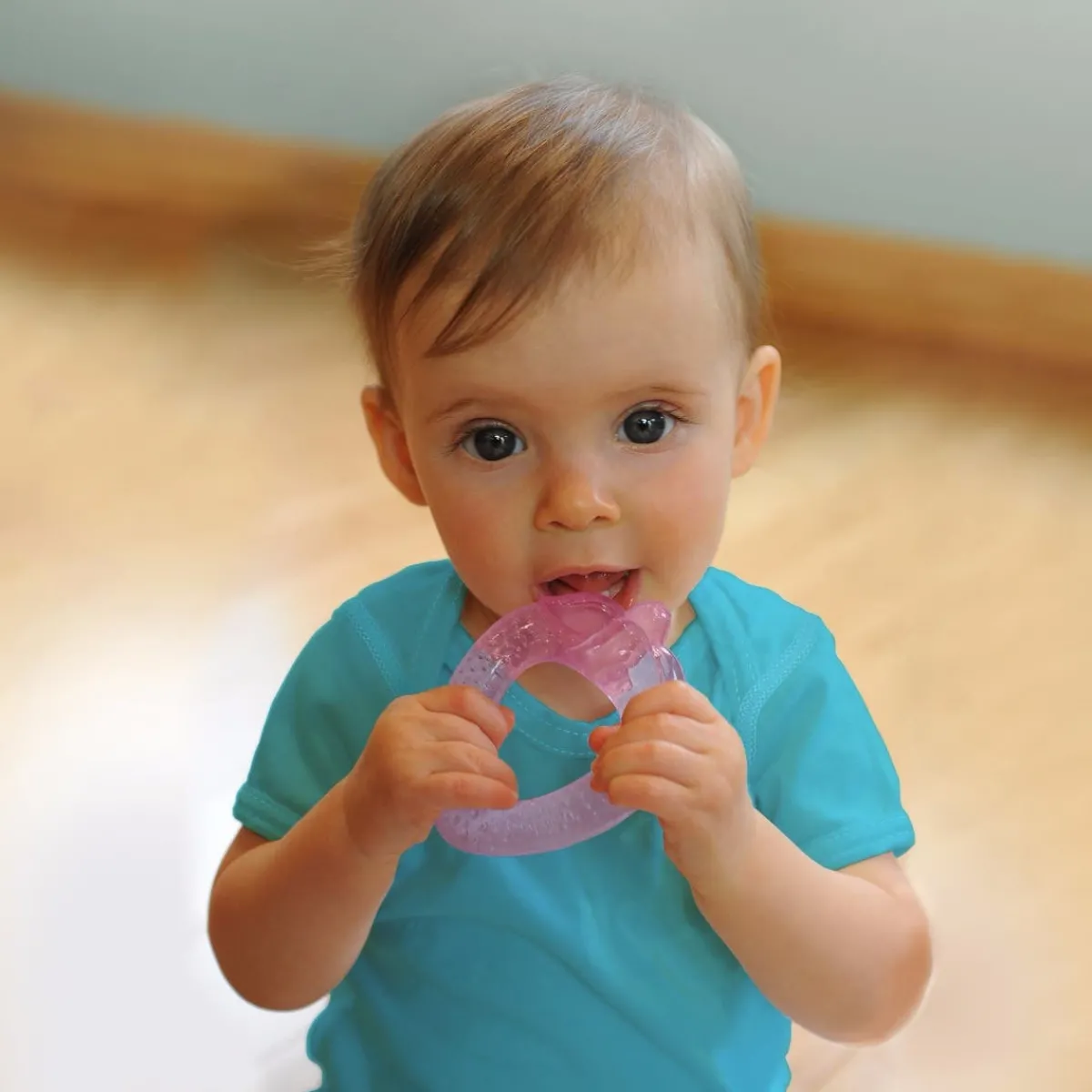 Teethers|Pacifiers + Clips-Green Sprouts Cool Fruit Teether