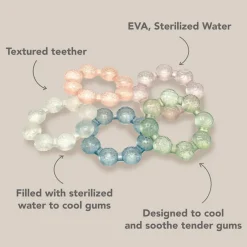 Teethers|Pacifiers + Clips-Nouka Cooling Ring Teethers