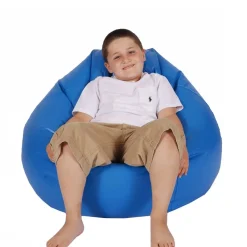 Beanbag Chairs-Bean Bag Factory Cosy Medium Bean Bag (Leatherette)