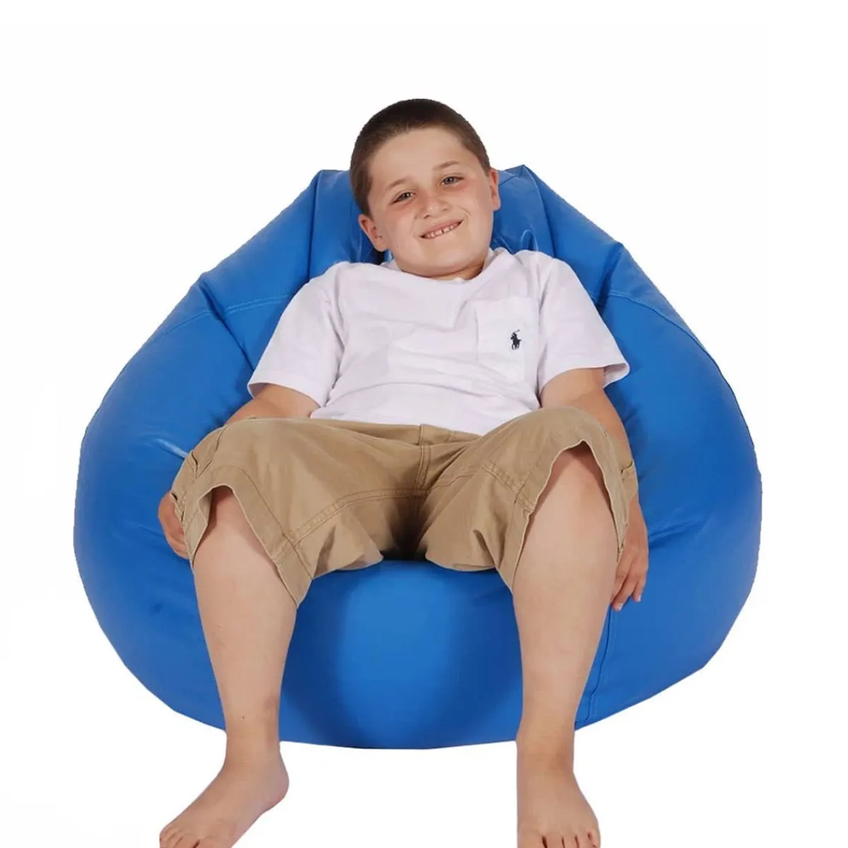 Beanbag Chairs-Bean Bag Factory Cosy Medium Bean Bag (Leatherette)