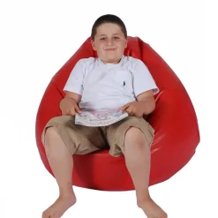Beanbag Chairs-Bean Bag Factory Cosy Medium Bean Bag (Leatherette)