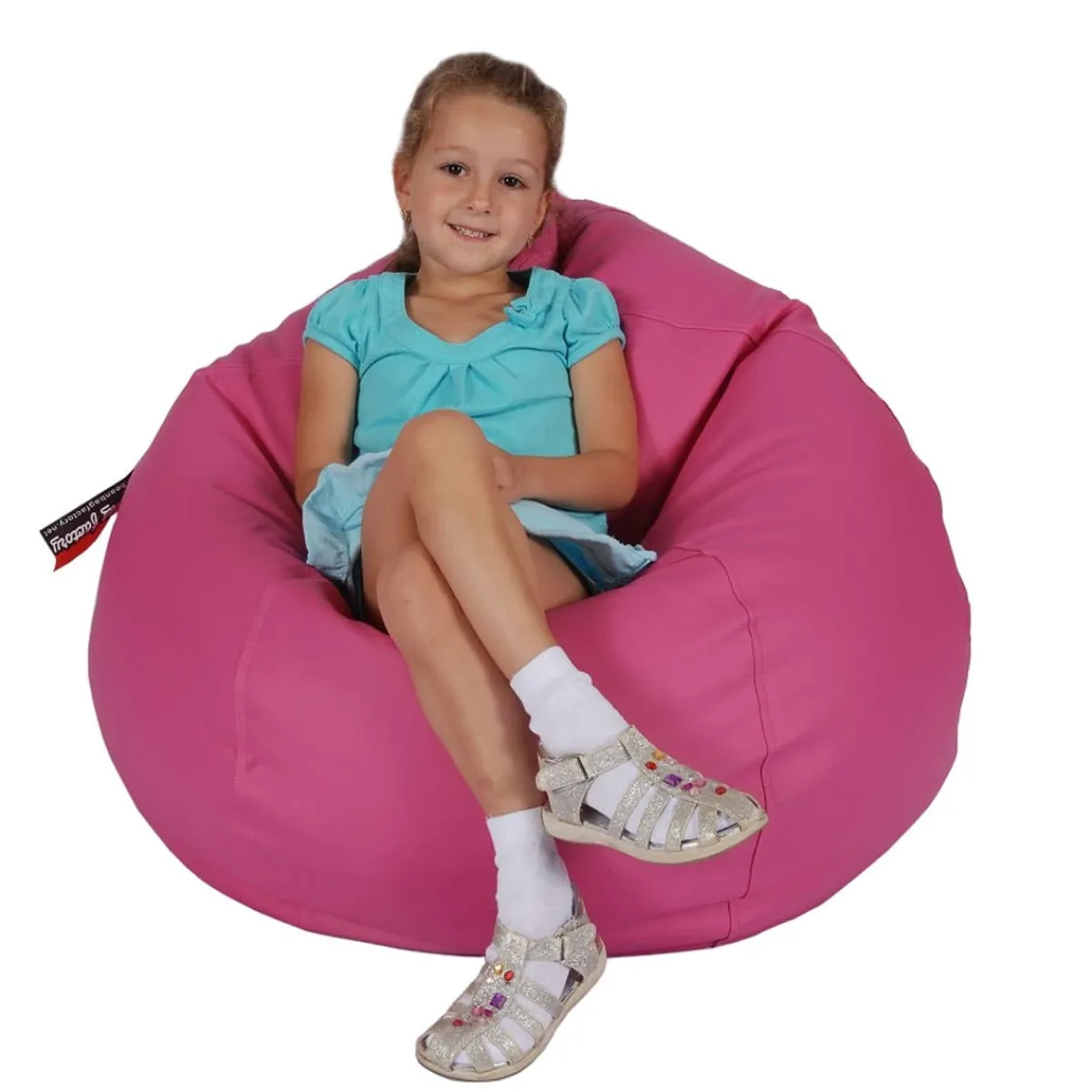 Beanbag Chairs-Bean Bag Factory Cosy Medium Bean Bag (Leatherette)