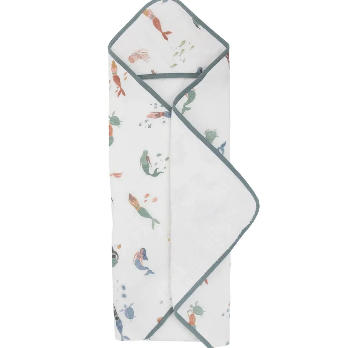 Towels + Cloths-Little Unicorn Cotton Infant Hooded Towel