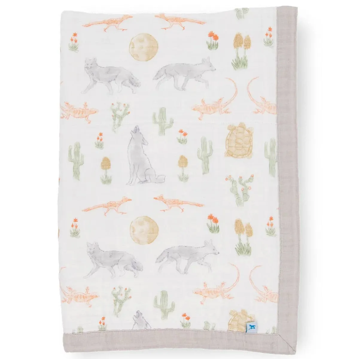 Kids Bedding|Blankets-Little Unicorn Cotton Muslin Baby Quilt