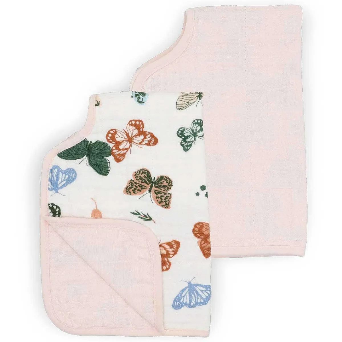 Bibs + Burps-Little Unicorn Cotton Muslin Burp Cloth (2 Pack)