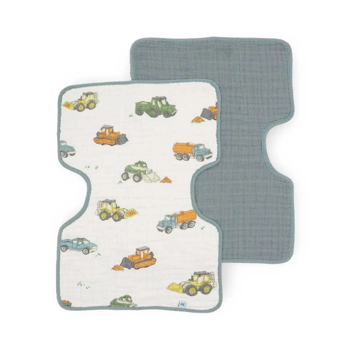Bibs + Burps-Little Unicorn Cotton Muslin Burp Cloth (2 Pack)