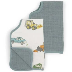 Bibs + Burps-Little Unicorn Cotton Muslin Burp Cloth (2 Pack)