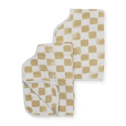 Bibs + Burps-Little Unicorn Cotton Muslin Burp Cloth (2 Pack)