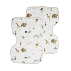 Bibs + Burps-Little Unicorn Cotton Muslin Burp Cloth (2 Pack)