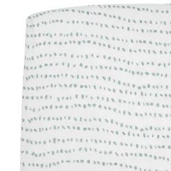 Crib Fitted Sheets-Little Unicorn Cotton Muslin Crib Sheet