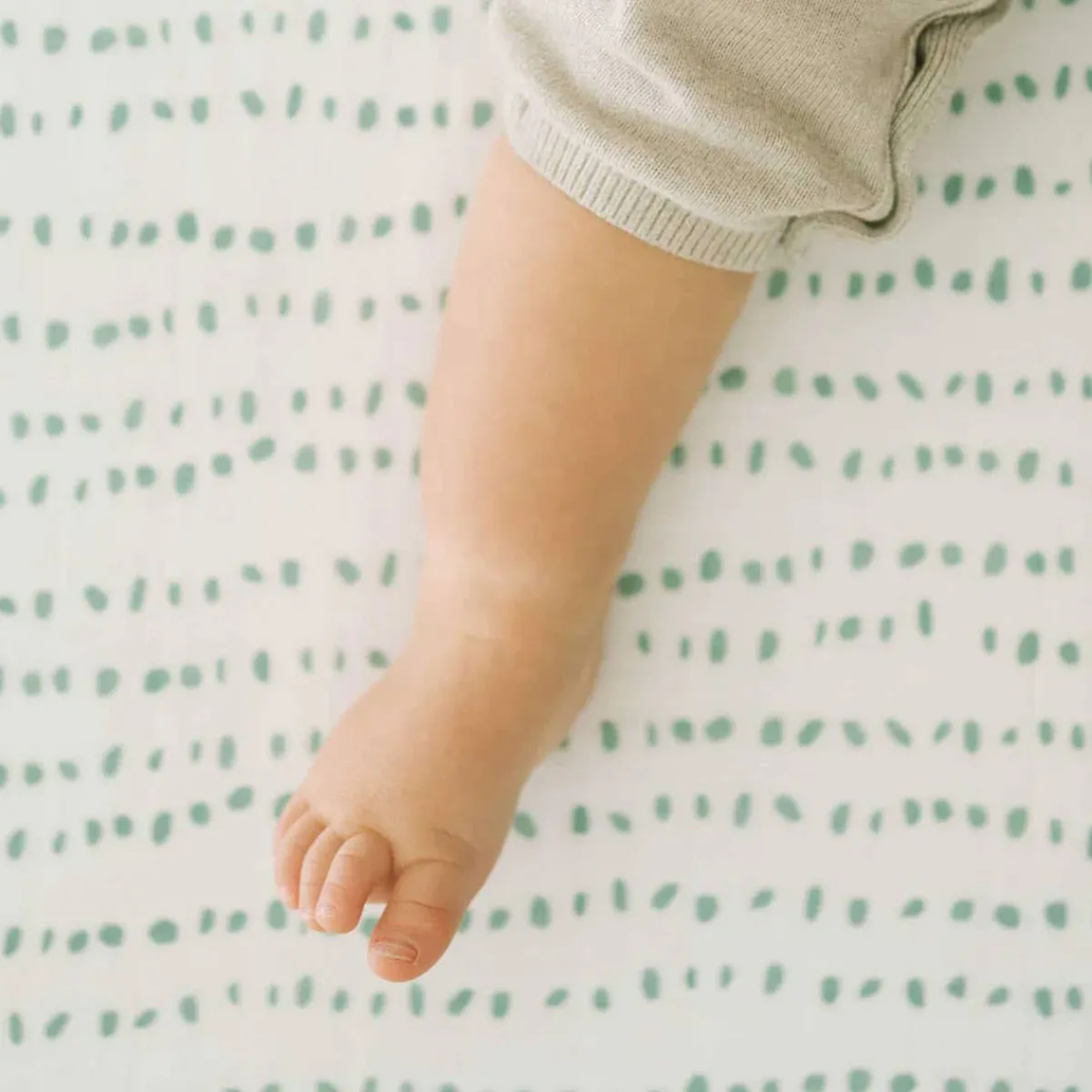 Crib Fitted Sheets-Little Unicorn Cotton Muslin Crib Sheet