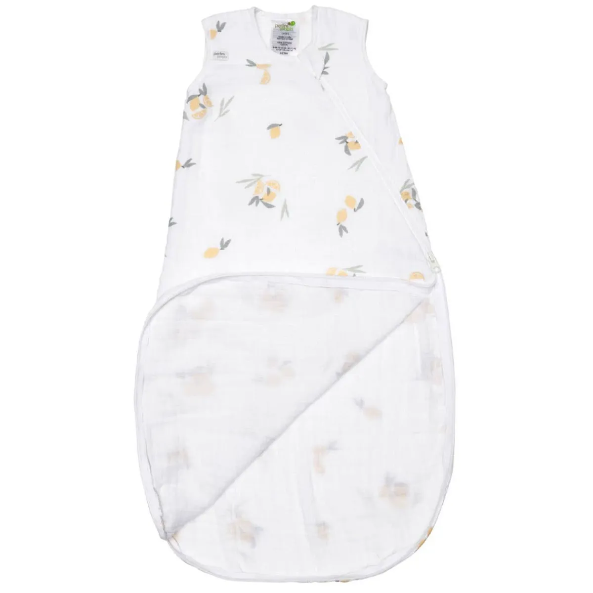 Sleep Sacks + Wraps-Perlimpinpin Cotton Muslin Sleep Bag (0.7 TOG)