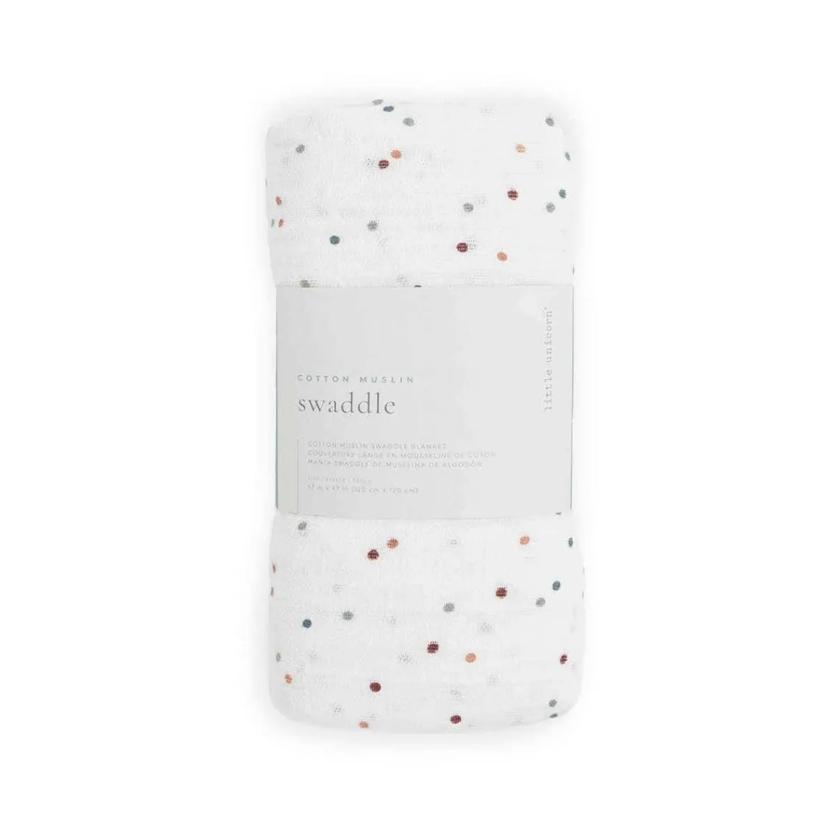 Blankets|Sleep Sacks + Wraps-Little Unicorn Cotton Muslin Swaddle