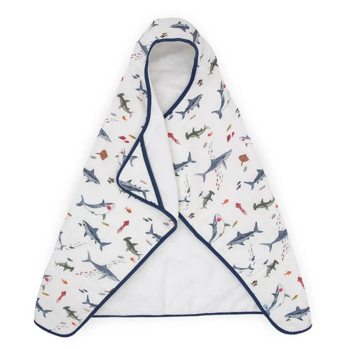 Towels + Cloths-Little Unicorn Cotton Toddler Hooded Towel