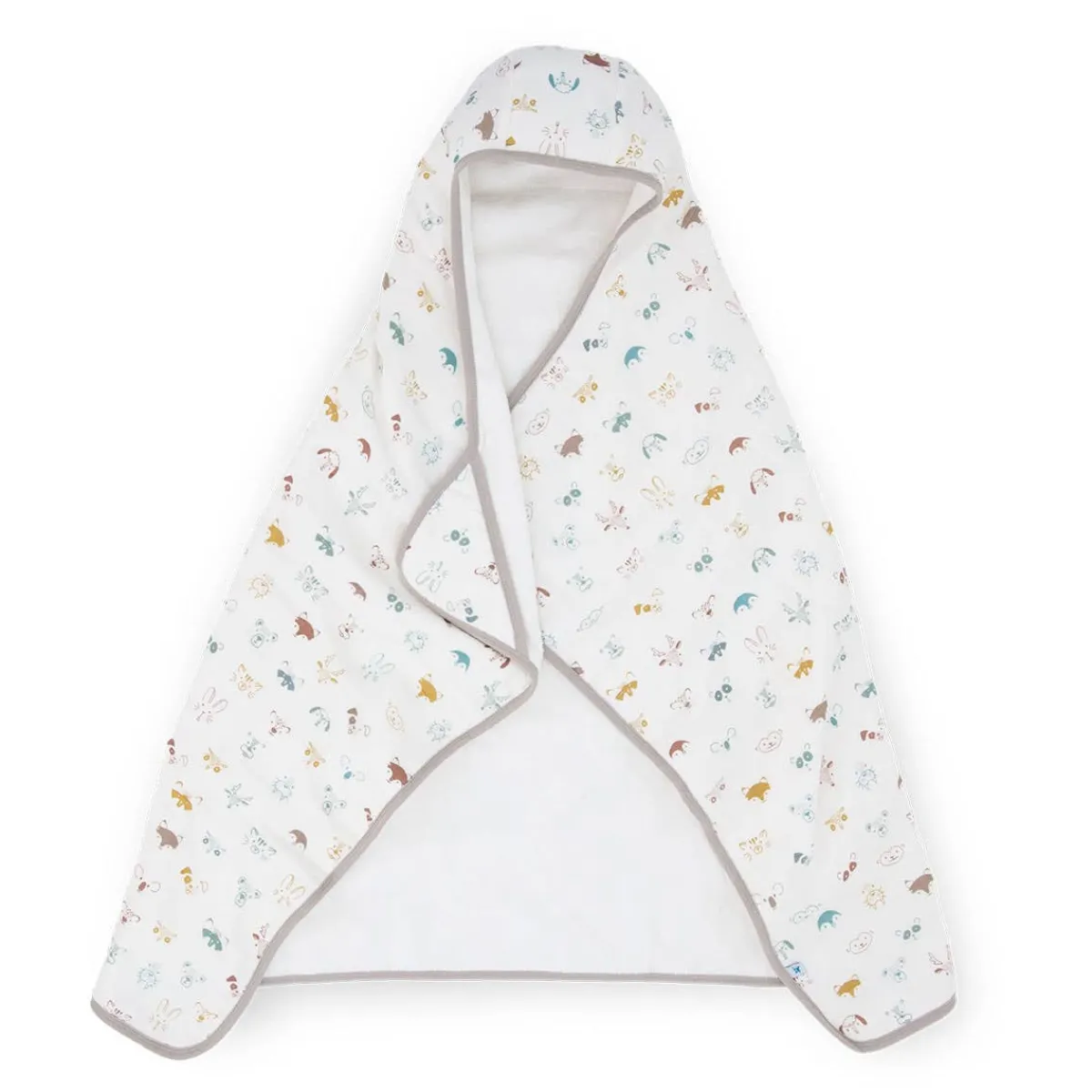 Towels + Cloths-Little Unicorn Cotton Toddler Hooded Towel