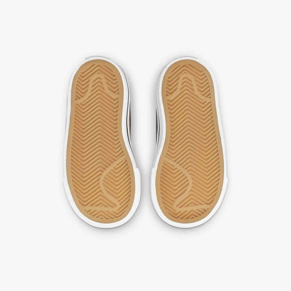 Velcro|Baby Sneakers-Nike Court Legacy White/Black-Desert Ochre-Gum Light Brown