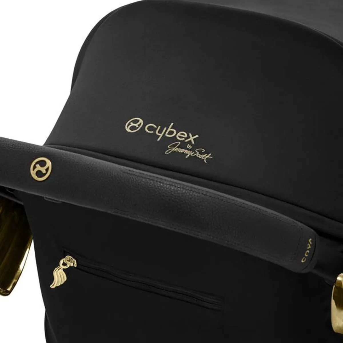 Travel Strollers-Cybex Coya Stroller (Jeremy Scott Wings)