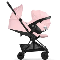 Travel Strollers-Cybex Coya Stroller (Simply Flowers) Pale Blush