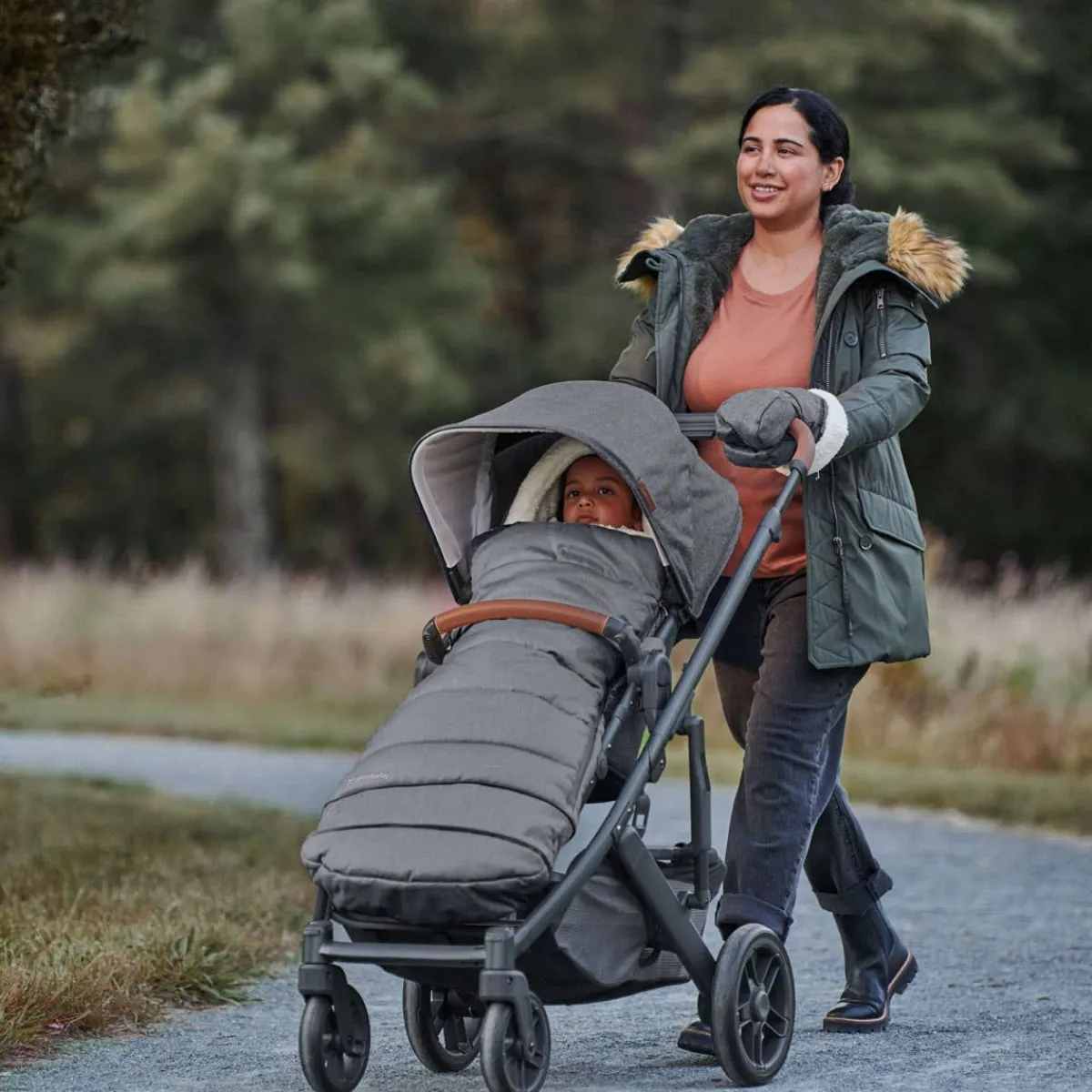 Stroller Accessories-UPPAbaby Cozy Handmuffs