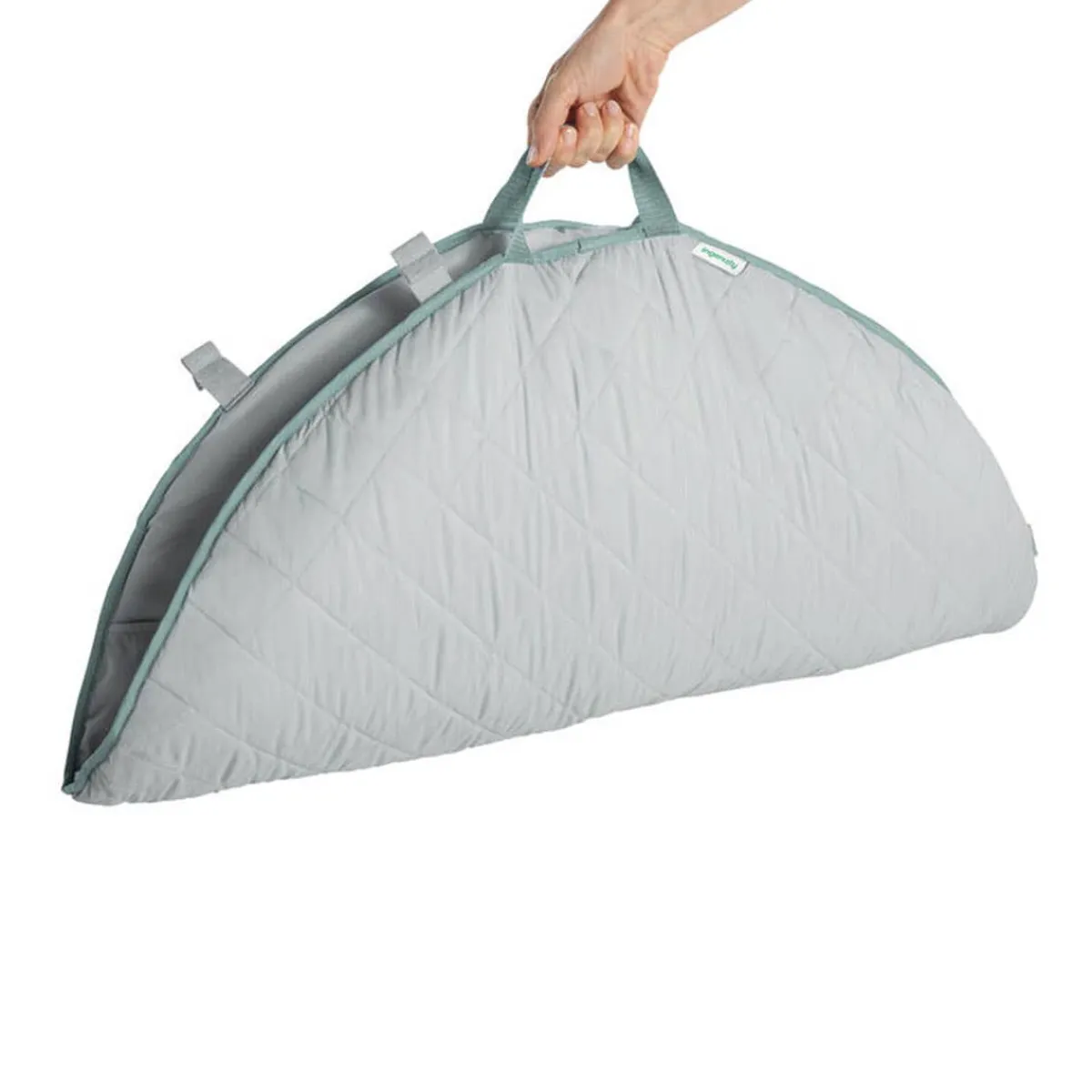 Activity Gyms-Ingenuity Cozy Spot Reversible Duvet Gym Loamy