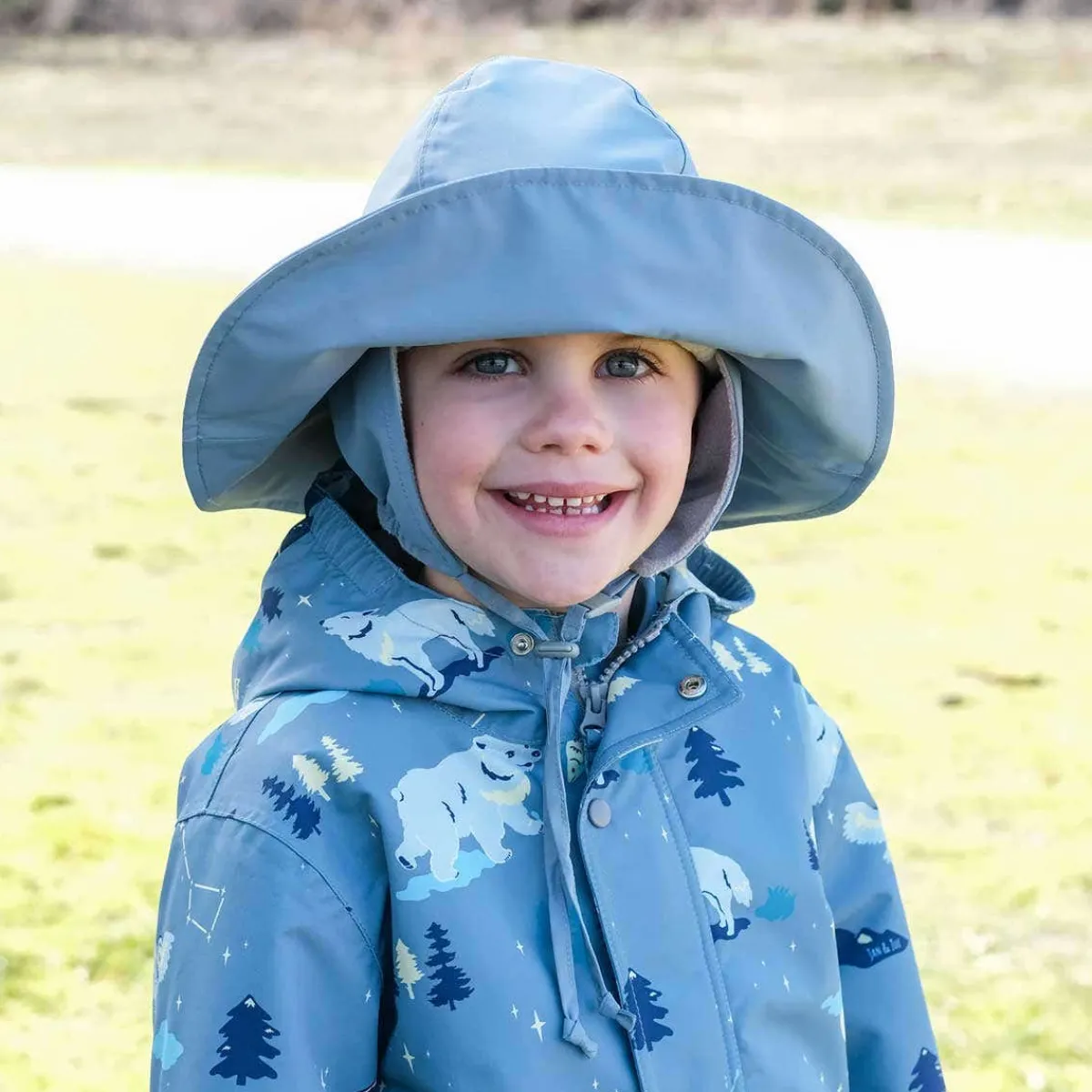 Kids Hats-Jan & Jul Cozy-Dry Rain Hat