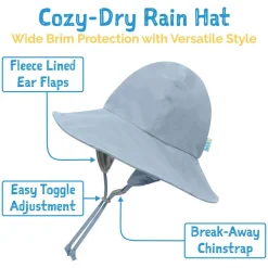 Kids Hats-Jan & Jul Cozy-Dry Rain Hat