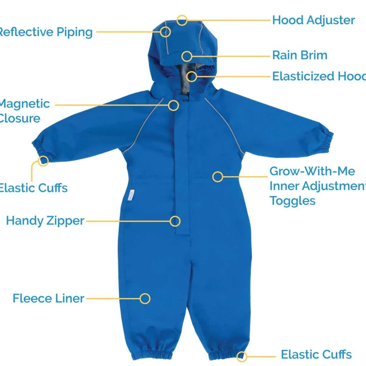 Rain Coats|Splash Suits-Jan & Jul Cozy-Dry Waterproof Play Suit