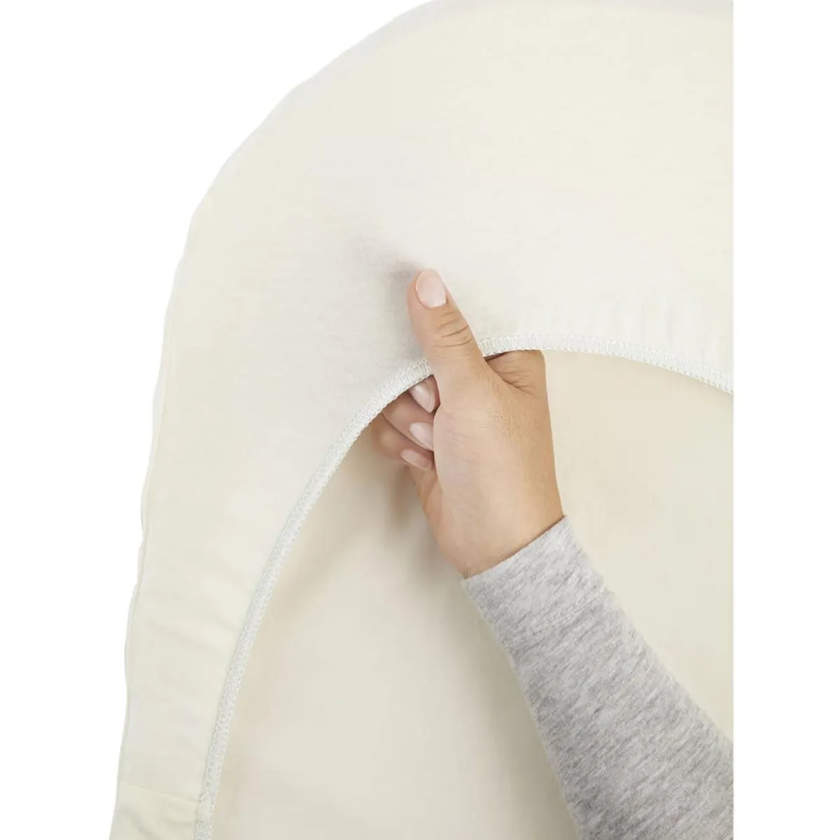 Bassinet Sheets-BABYBJÖRN Cradle Organic Fitted Sheet