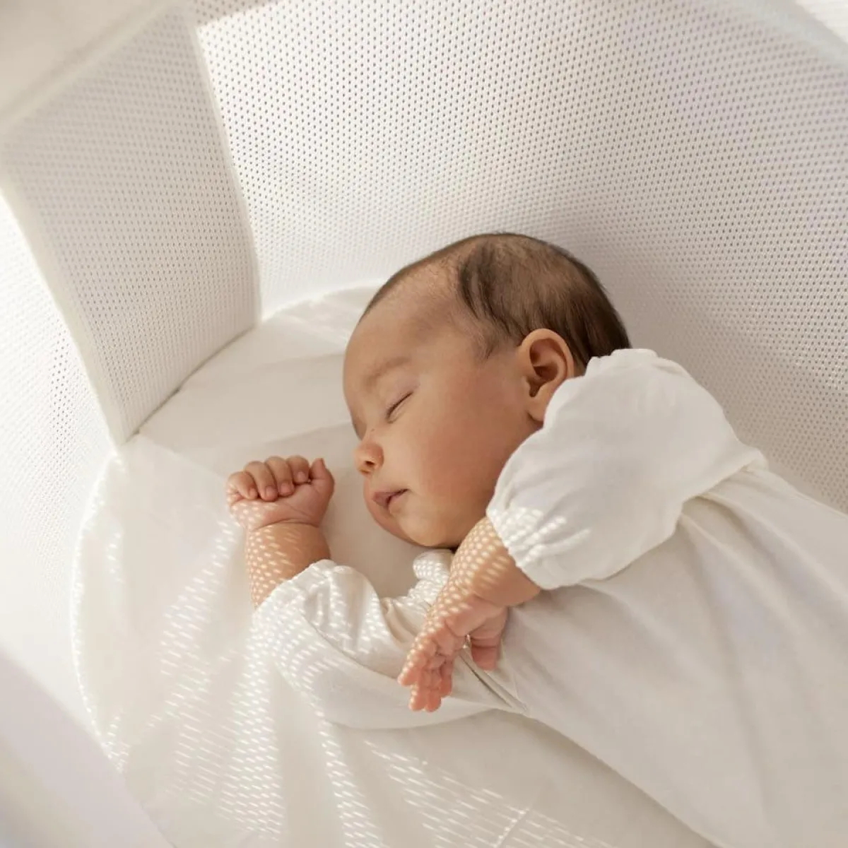 Bassinet Sheets-BABYBJÖRN Cradle Organic Fitted Sheet