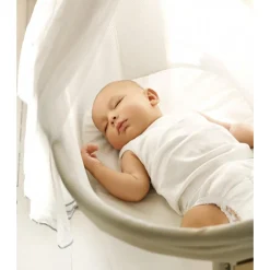 Bassinet Sheets-BABYBJÖRN Cradle Organic Fitted Sheet