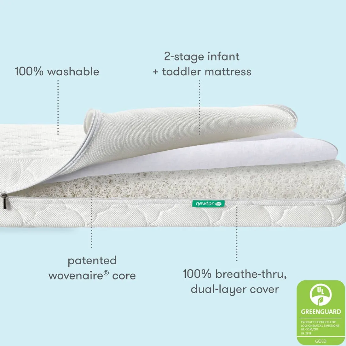 Crib Mattresses-Newton Baby Crib Mattress