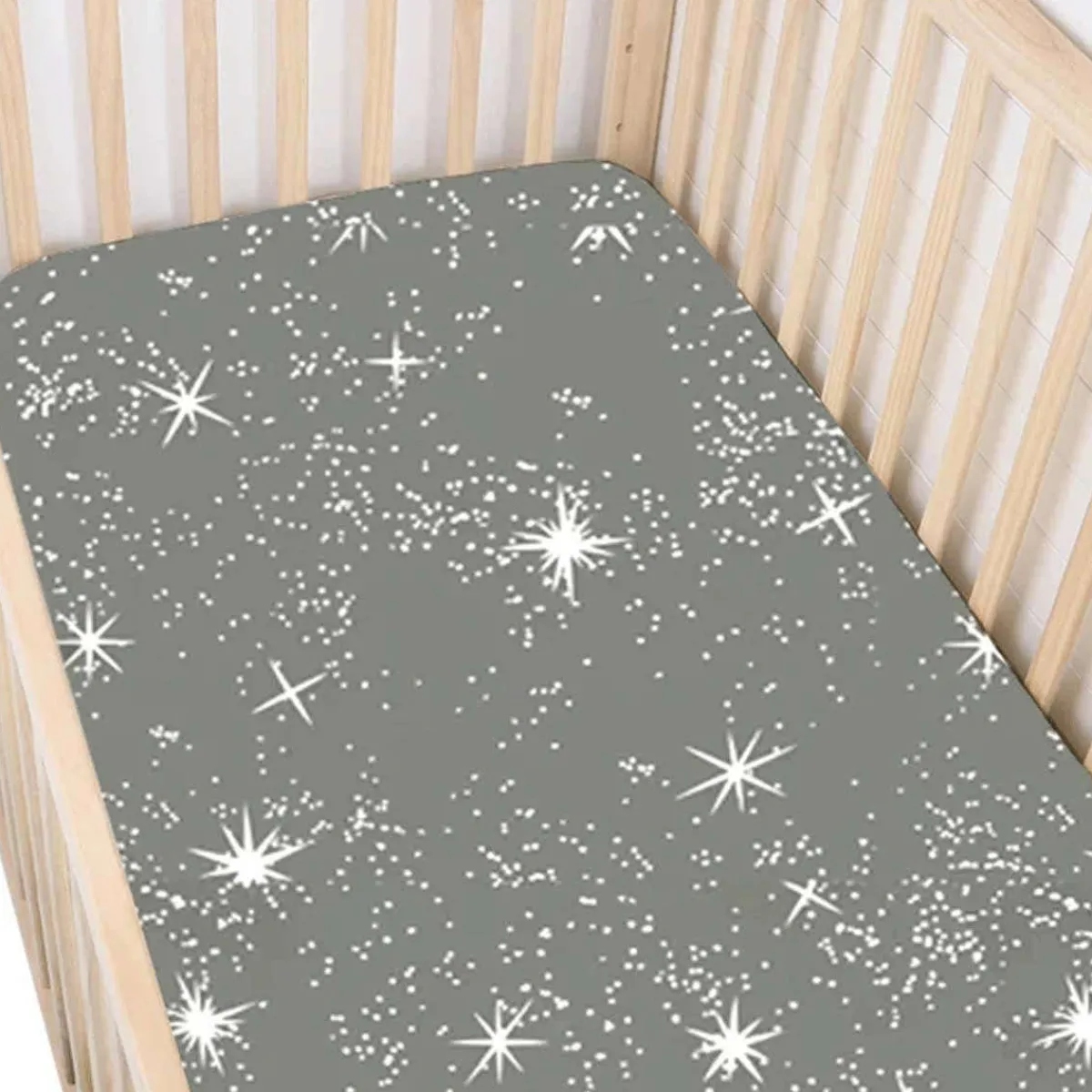 Crib Fitted Sheets-Gunamuna Crib Sheet