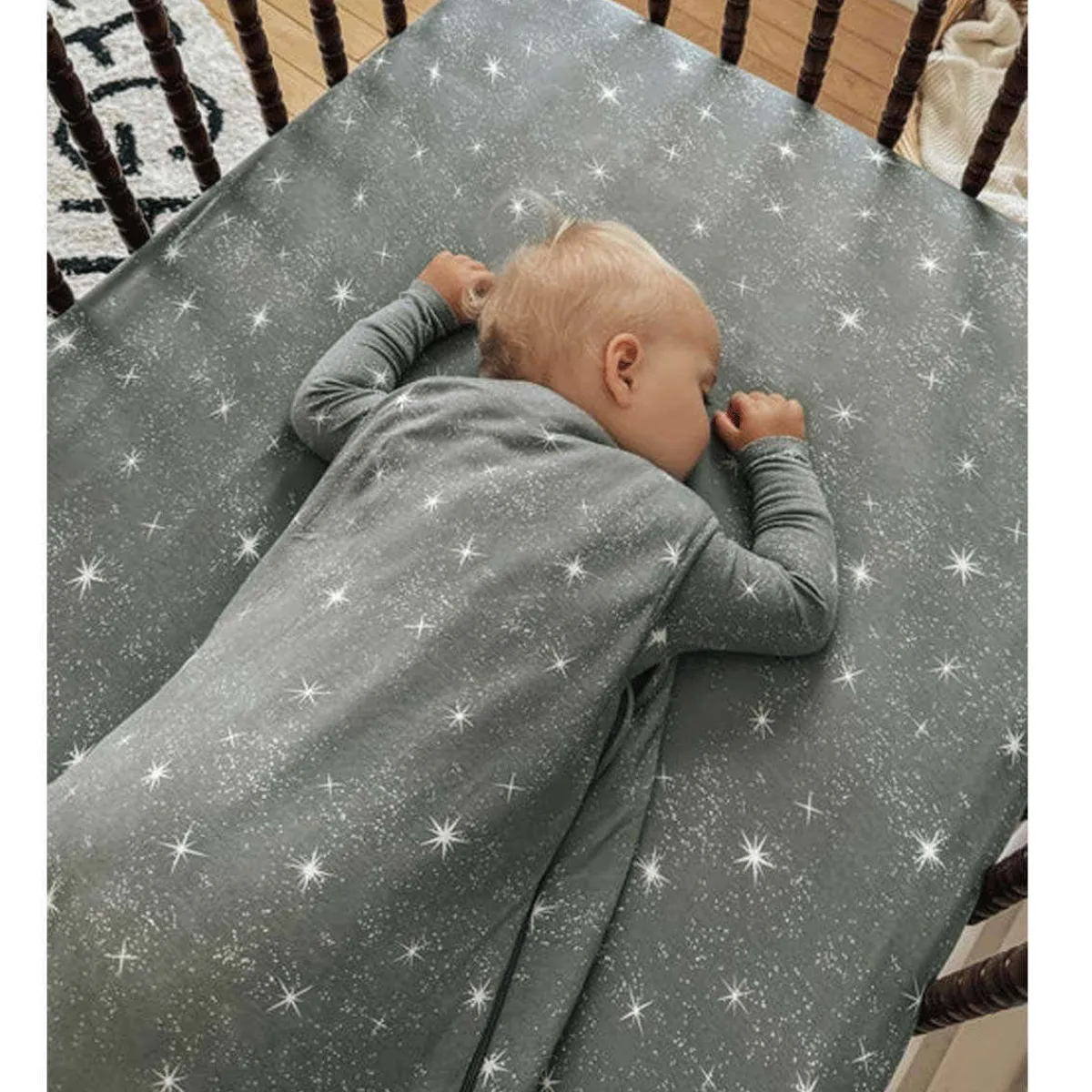 Crib Fitted Sheets-Gunamuna Crib Sheet