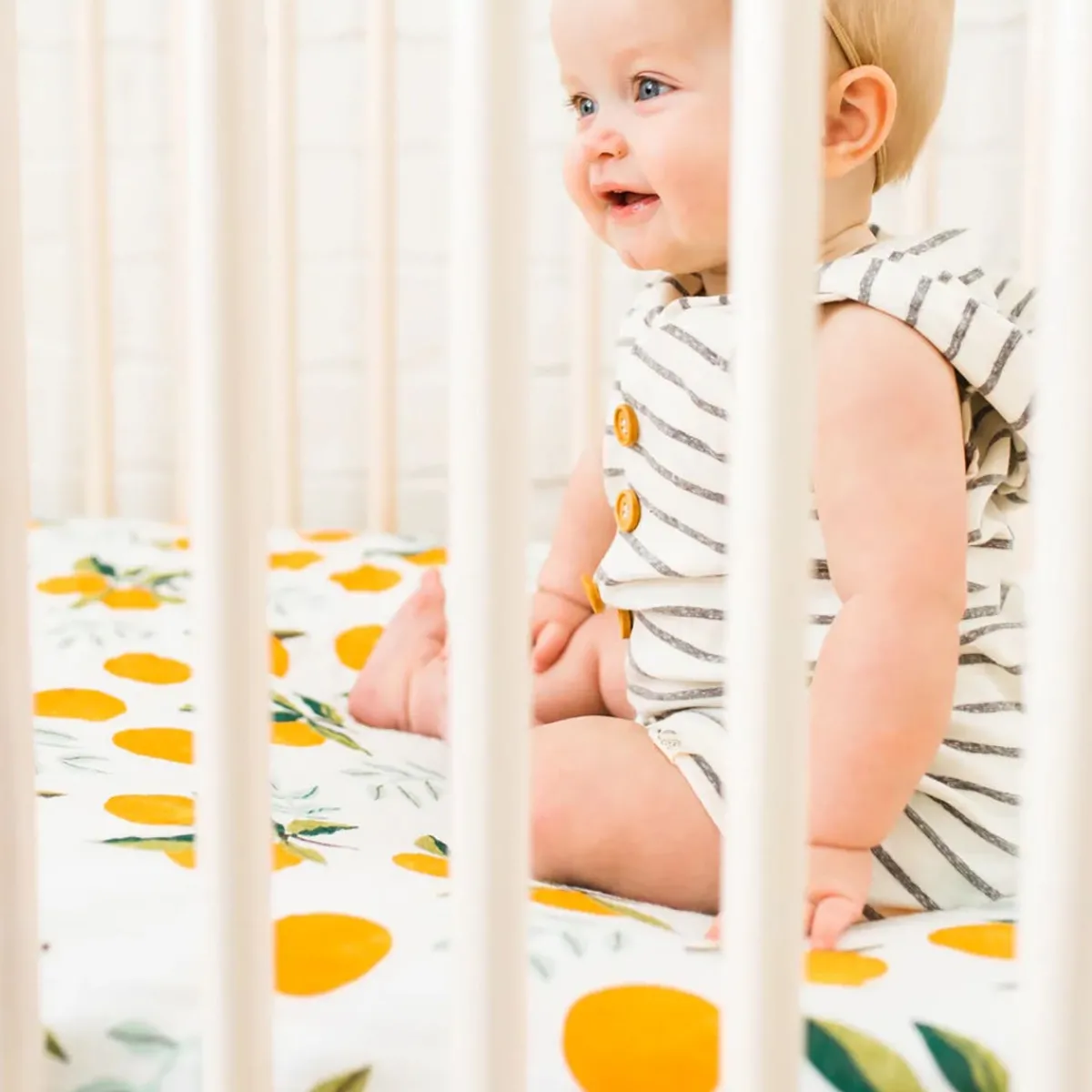 Crib Fitted Sheets-Clementine Kids Crib Sheet