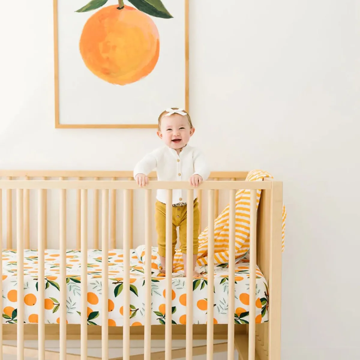 Crib Fitted Sheets-Clementine Kids Crib Sheet