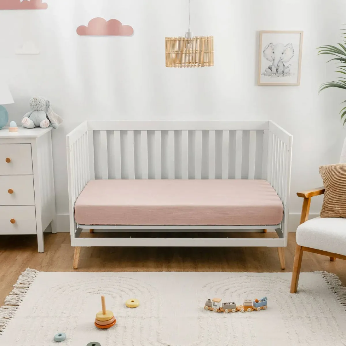 Crib Fitted Sheets-Comfycubs Crib Sheet