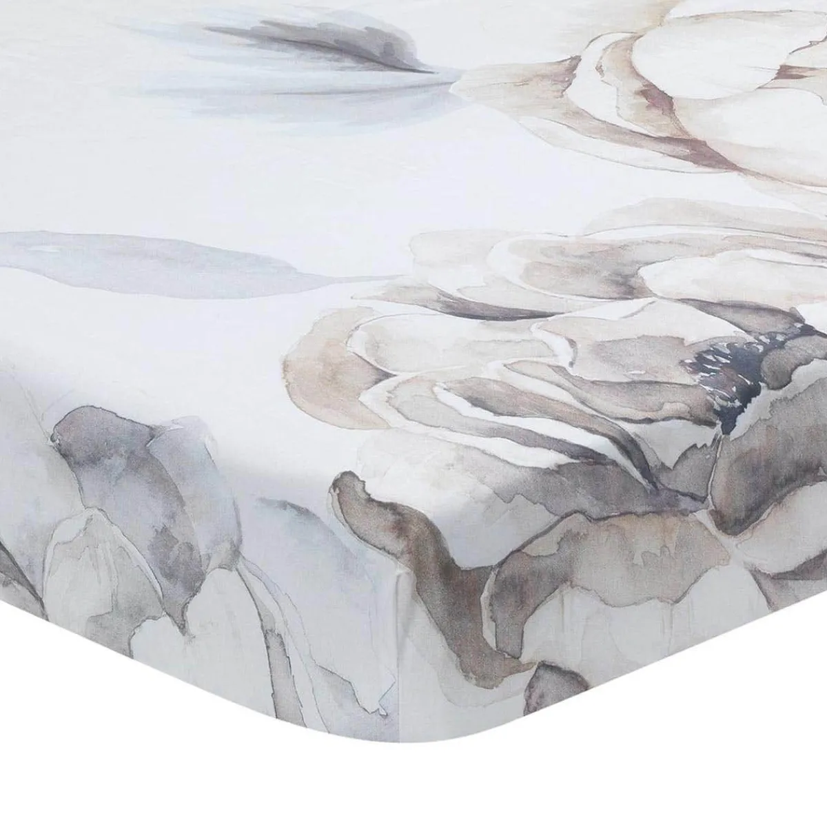 Crib Fitted Sheets-Lambs & Ivy Crib Sheet (Floral Jumbo)