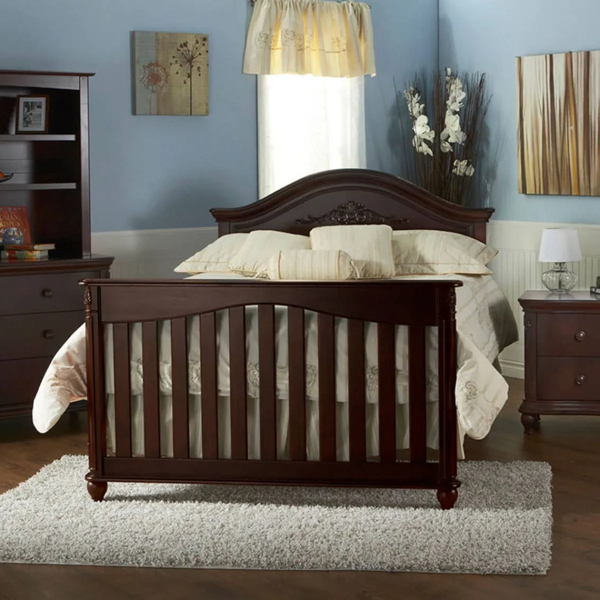 Crib-To-Double Kits-Pali Crib to Double Conversion Rails